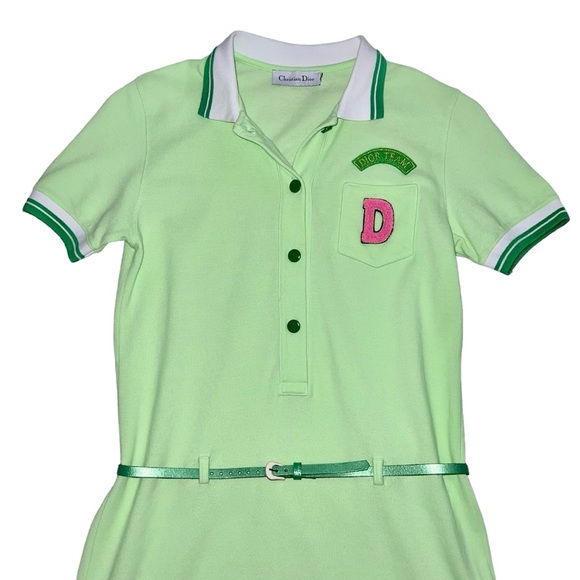AUTH VTG Christian Dior Sport Golf Polo Tennis Dress - Picture 9 of 16